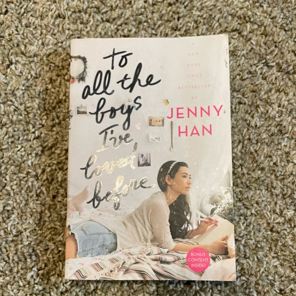 To all the boys I’ve loved before book!!